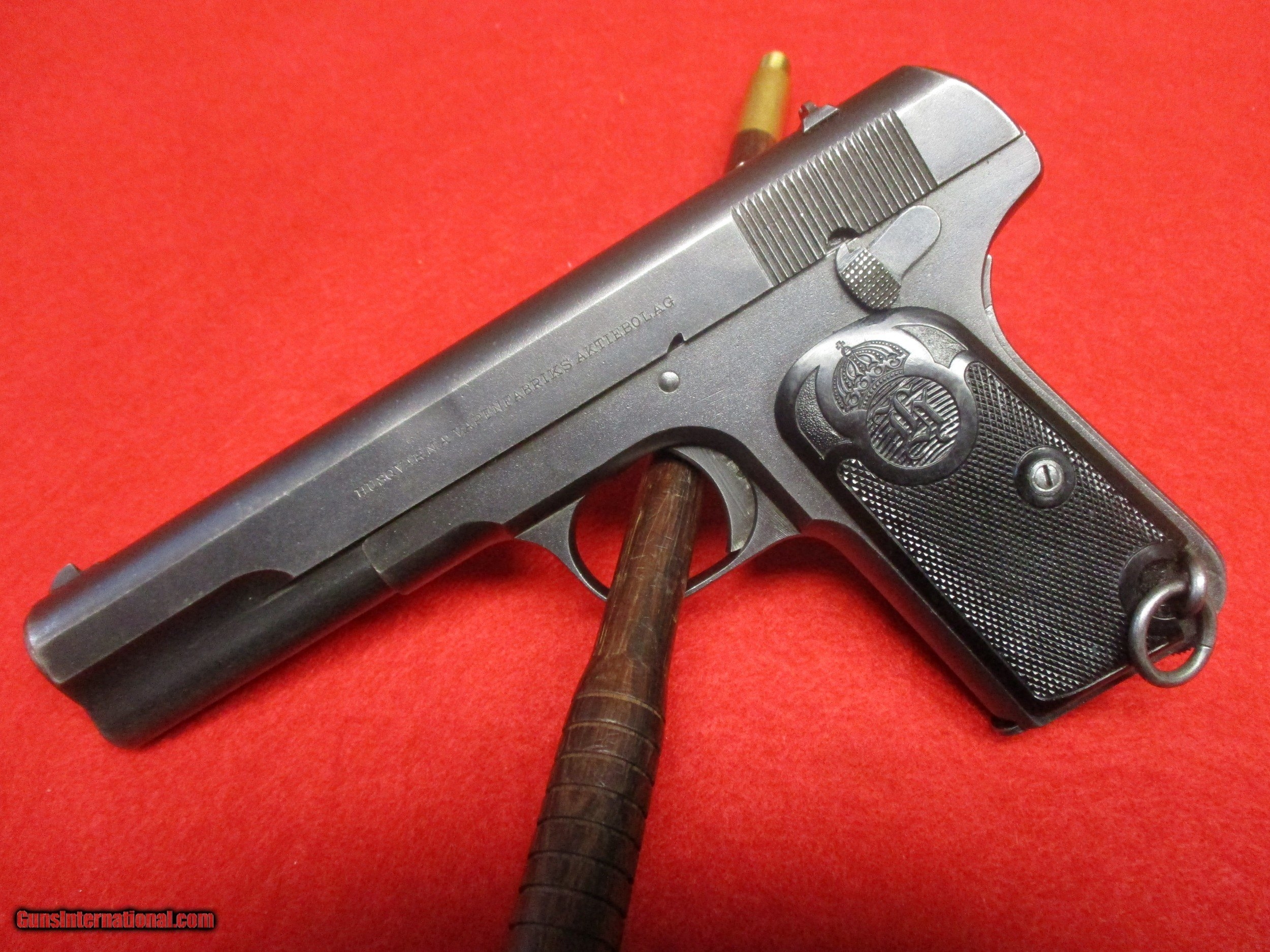 Browning FN Husqvarna Model 1907 380 ACP Pistol