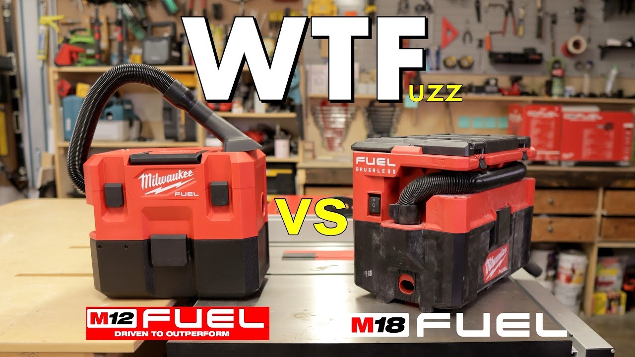 Can The M12 Fuel Vacuum SMASH The M18 Fuel Vacuum David V Goliath YouTube