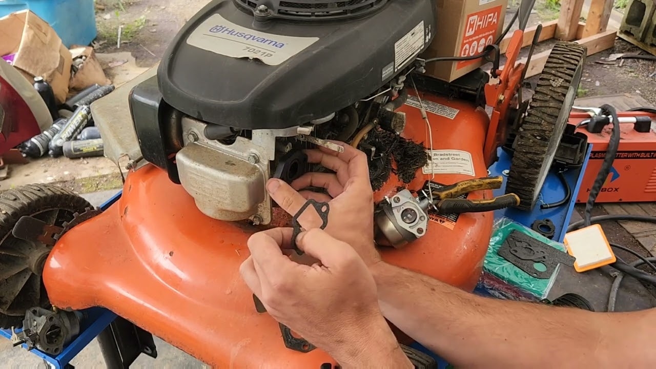Carburetor Replacement Husqvarna 7021p With Auto Choke YouTube