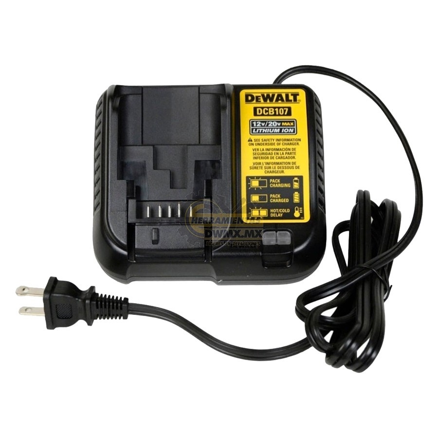 Cargador De Bater as 12 20V DEWALT N264209 DCB107 