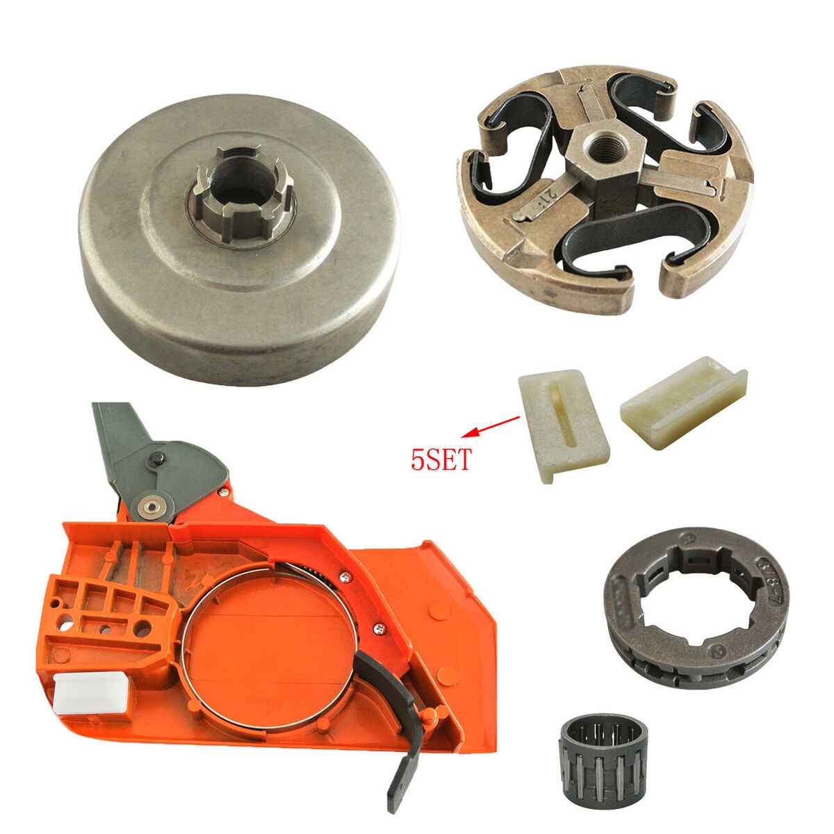 Chain Brake Handle Sprocket Clutch Cover For HUSQVARNA 162 266 268 272 EBay