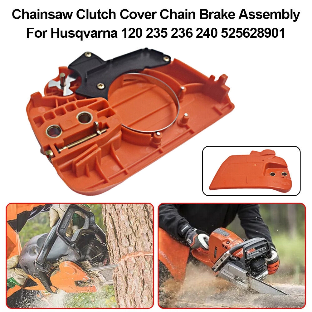 Chain Sprocket Cover Clutch Cover For Husqvarna 120 235 236 240 525628901 EBay