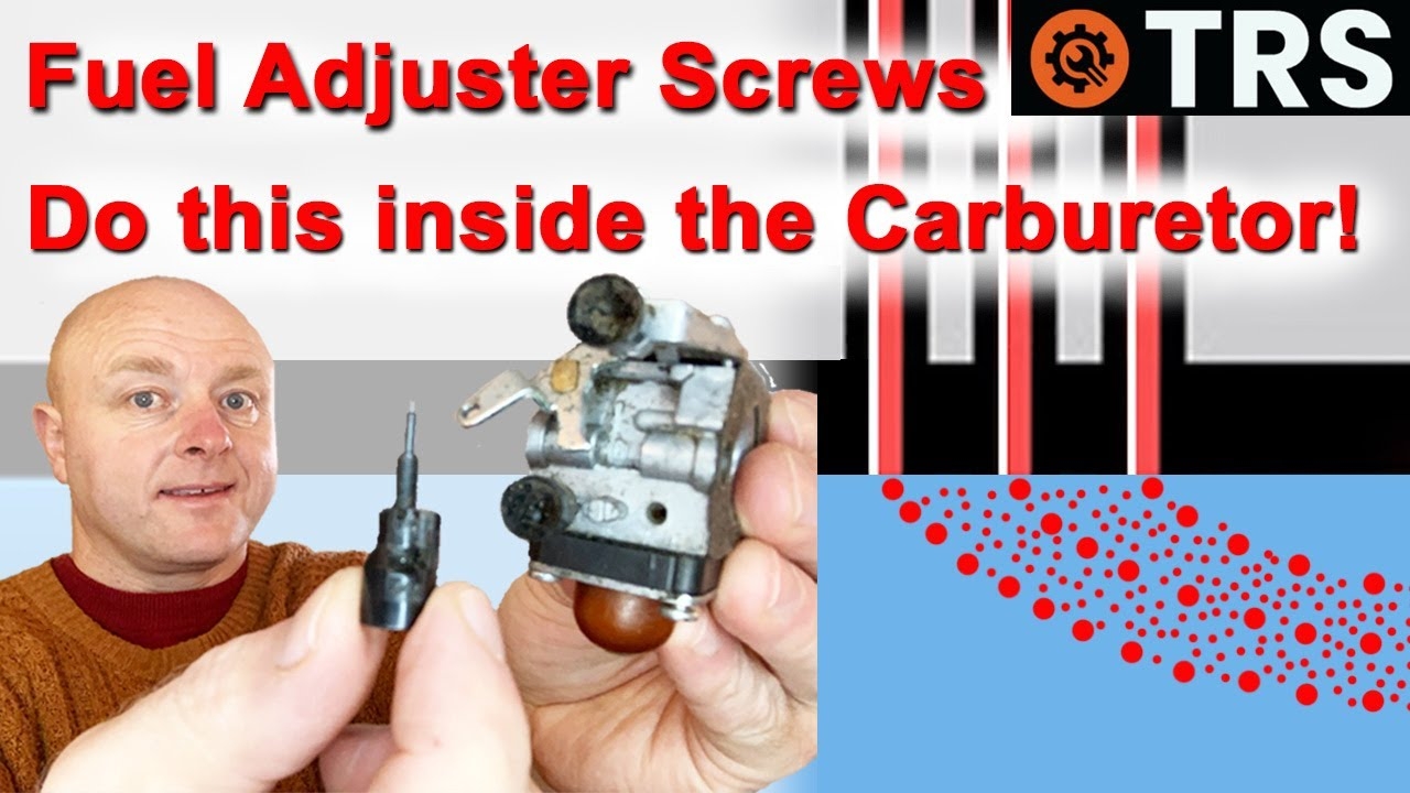 CHAINSAW CARBURETOR FUEL SCREW SETTINGS Do This Inside Carb by Craig Kirkman YouTube