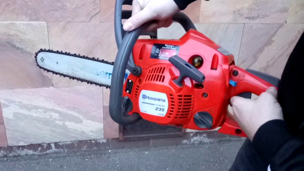 Chainsaw Husqvarna 235 E series YouTube
