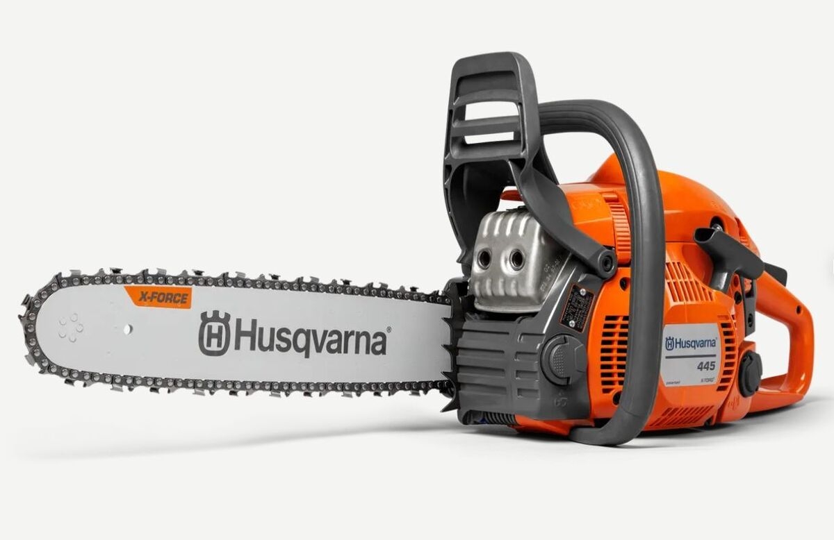 Chainsaw IN Outbreak Husqvarna 445 II 46 Cc BAR 40 CM Chain 325 EBay