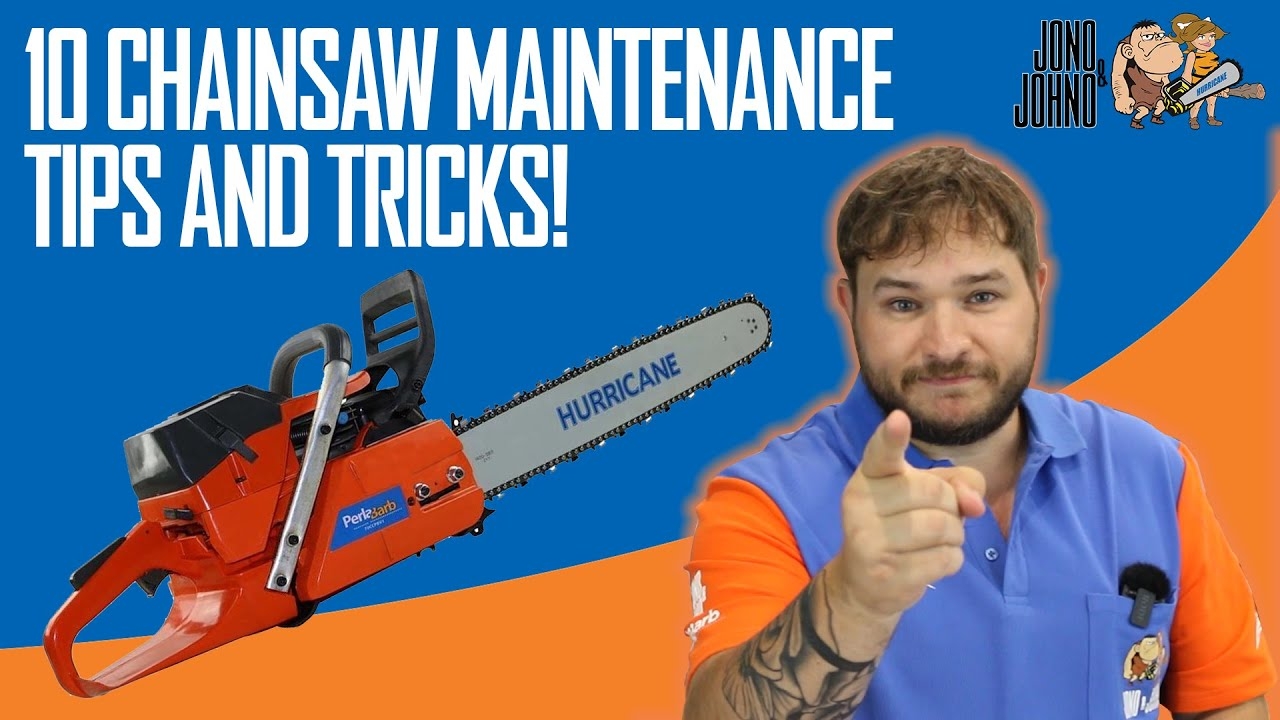 Chainsaw Maintenance Checklist Must Do Tips To Keep Your Saw Running Smoothly Jono Johno YouTube