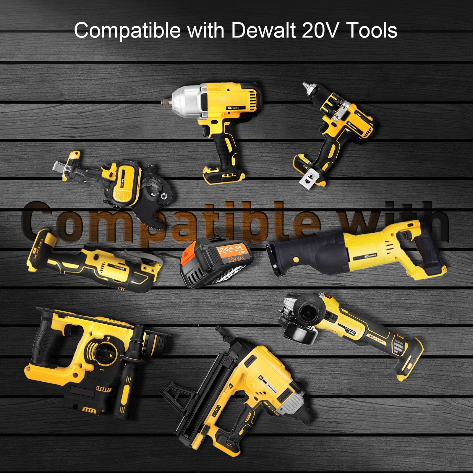 dewalt 20v tools list