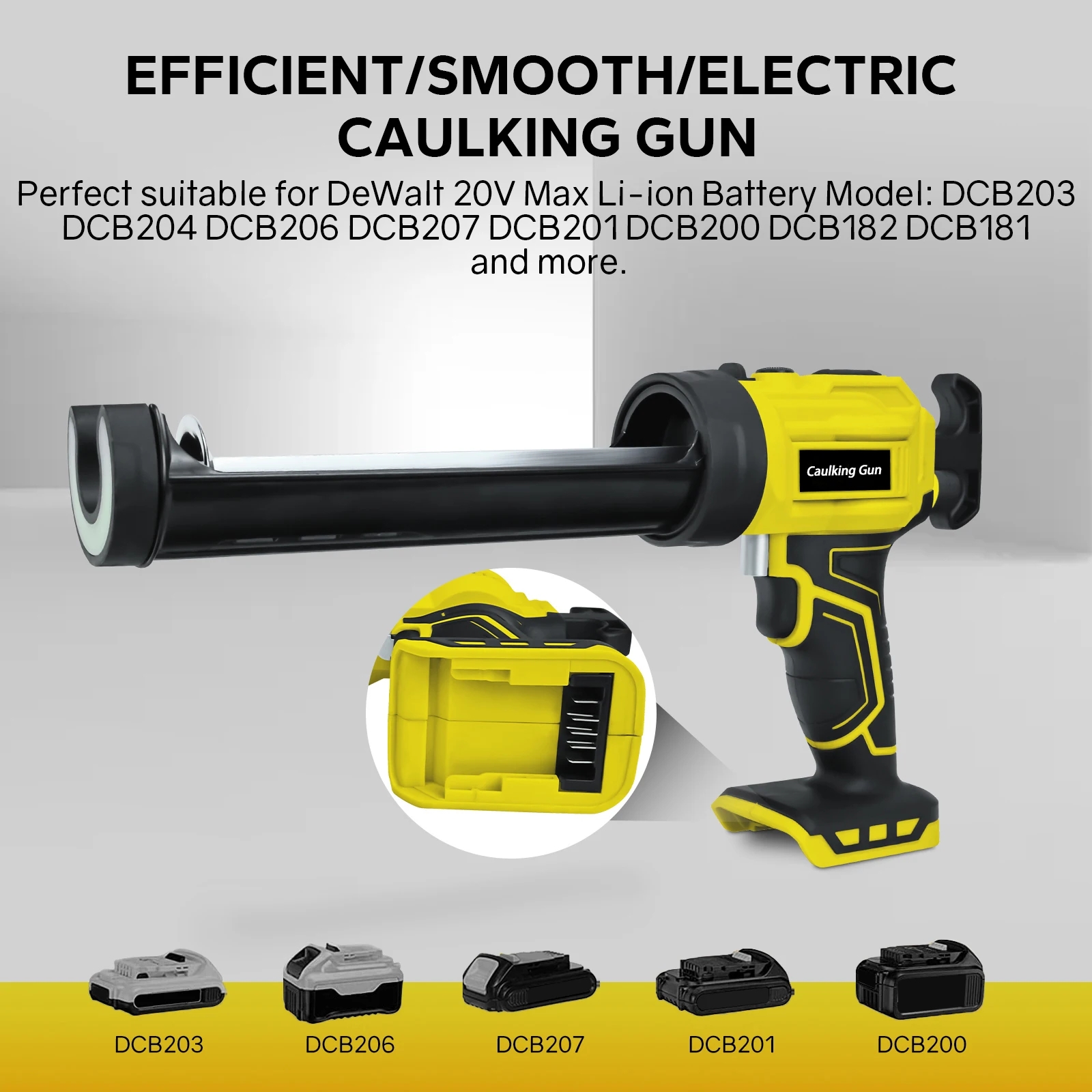 dewalt cordless caulking gun