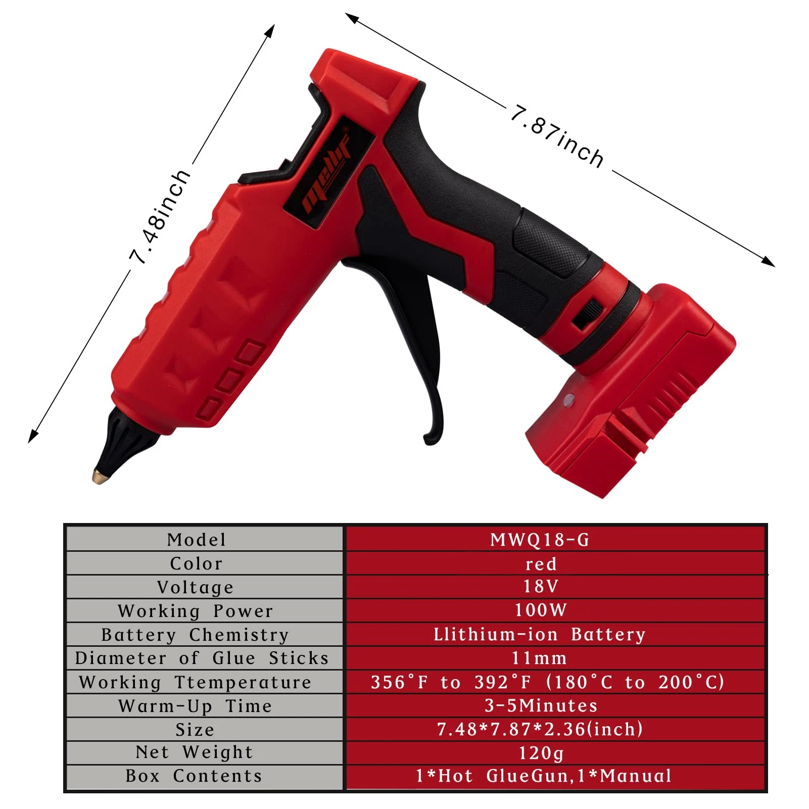milwaukee hot glue gun m12