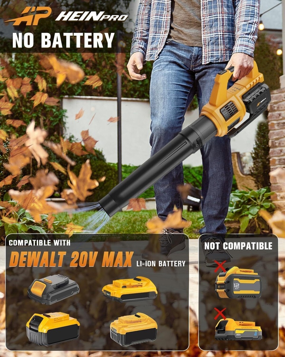 dewalt battery operated leaf blower