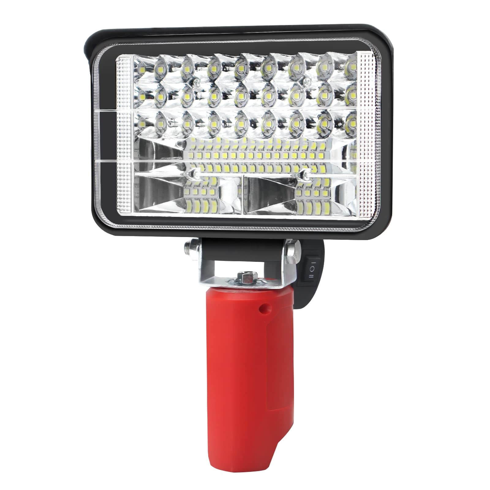 Cordless LED Work Light Compatible With Milwaukee M12 12V Battery 4800LM 32W Portable Flashlight Battery Powered Flood Light With 90 Rotatable 2 Modes For Indoor Outdoor Camping Emergency Amazon
