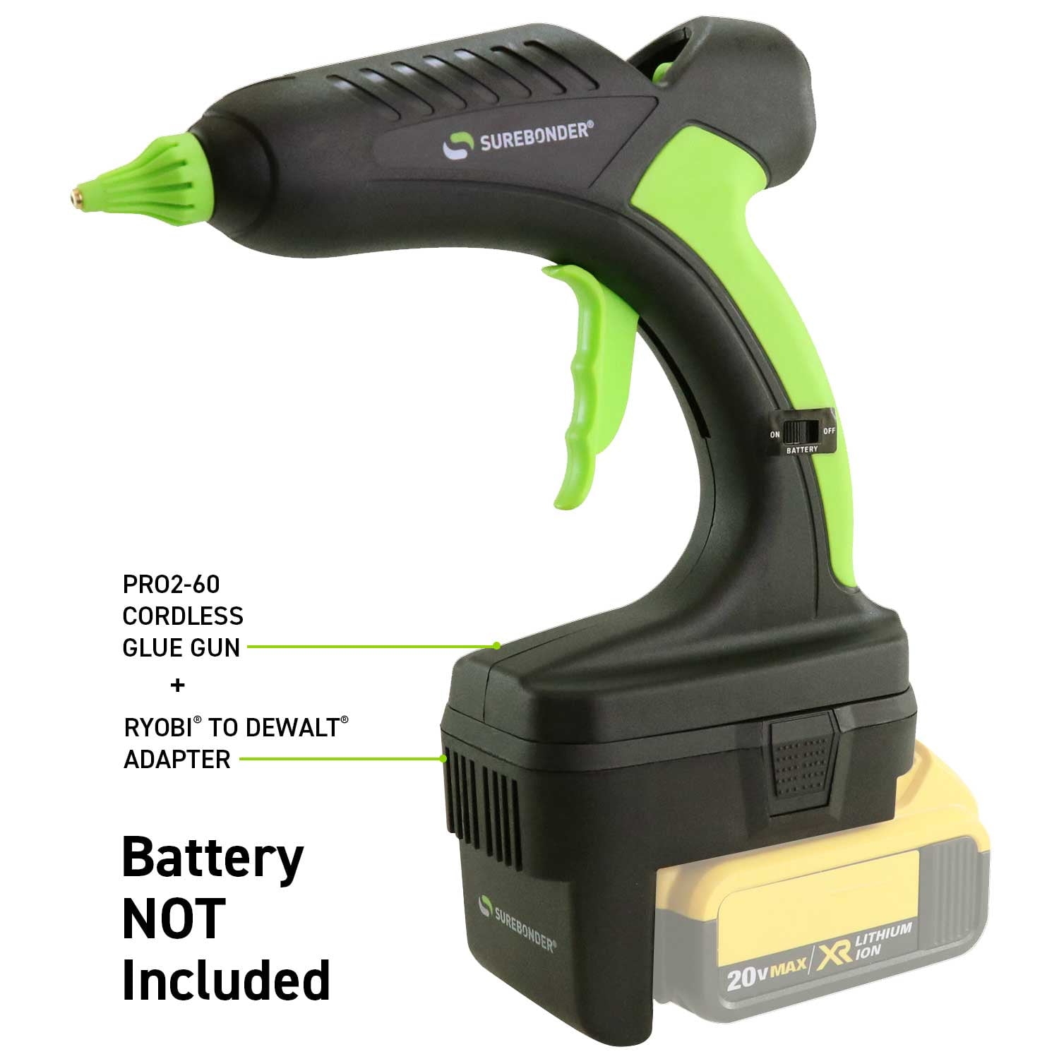 dewalt cordless glue gun