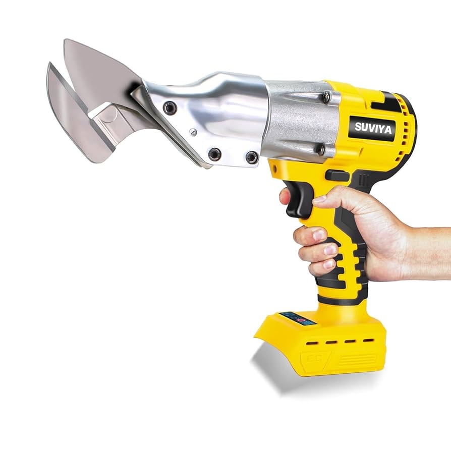 Cordless Sheet Metal Shear Brushless Compatible With Dewalt 20v Max Battery Electric Metal Scissors 133 Ft Lbs Torque Cutting Thickness 18GA Metal Iron 360 Degree Pivoting Head Tool Only Amazon