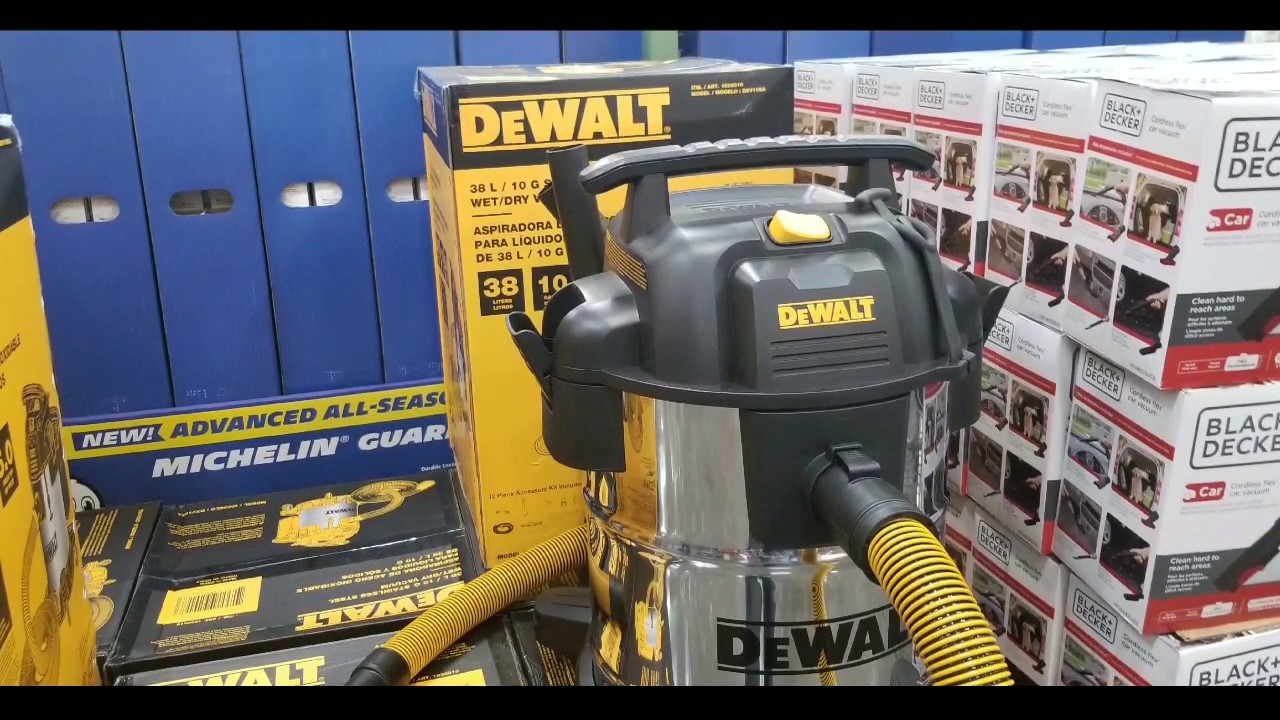 Costco DeWalt Wet Dry Vacuum 10 Gallon 89 YouTube