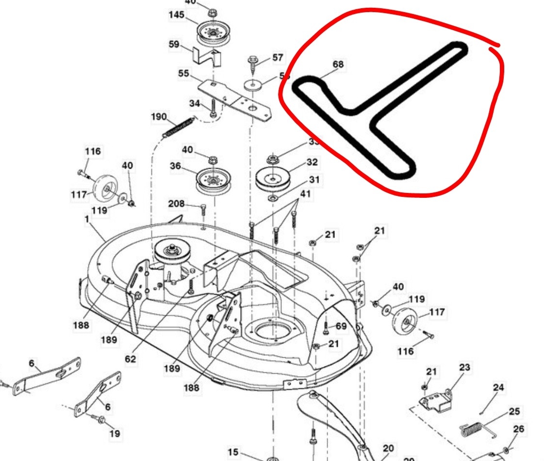 husqvarna riding mower belt diagram