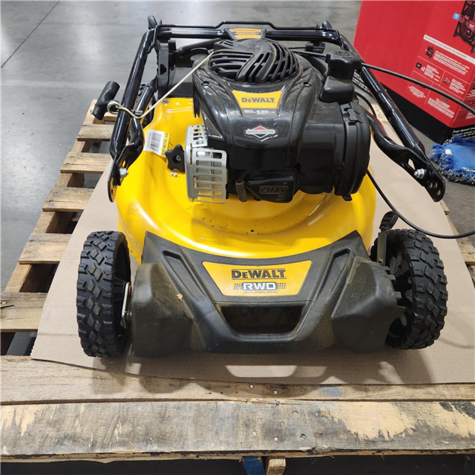 dewalt 150cc lawn mower