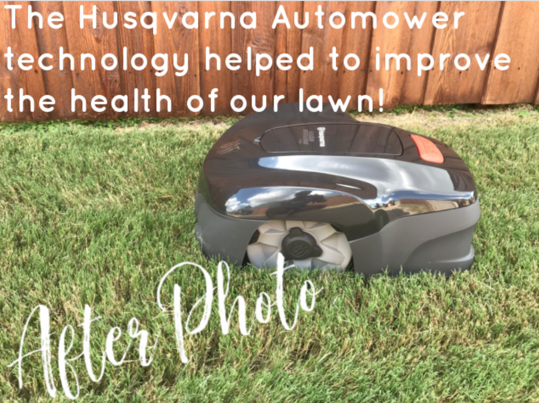 Dallas Mom Blog And Fort Worth Mom Blogger Trendy Mom Reviews Review The Husqvarna Automower Is A Game Changer In The Texas Heat 