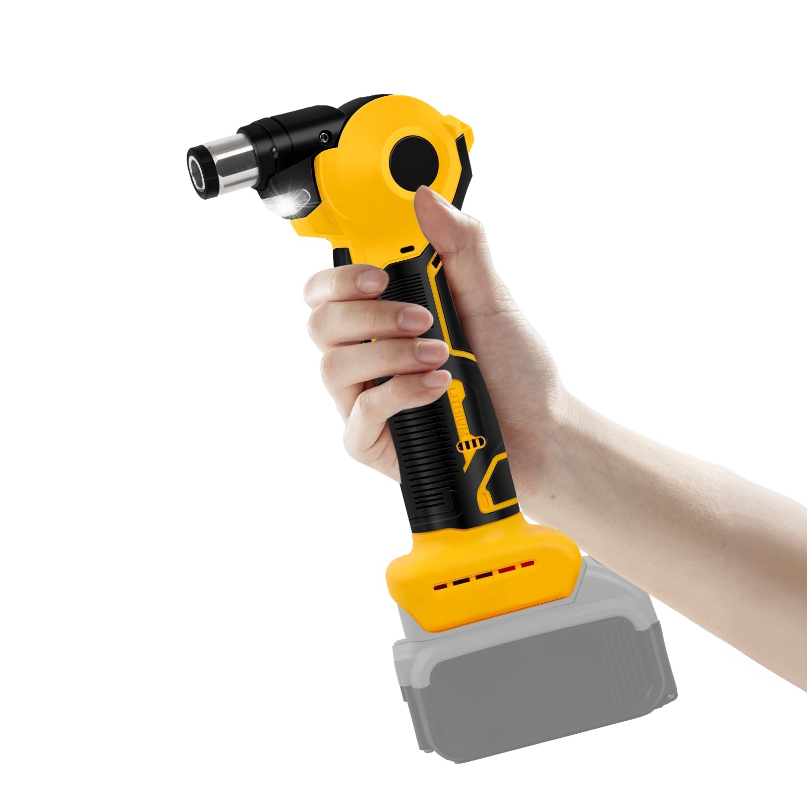 Daspom Palm Nailer Cordless With Magnetic Tip Auto Hammer Compatible With Dewalt 20V Battery Brushless 14000 RPM 0 90 Adjustable Power Framing Nailer For Joist Hangers Tight Spaces Amazon