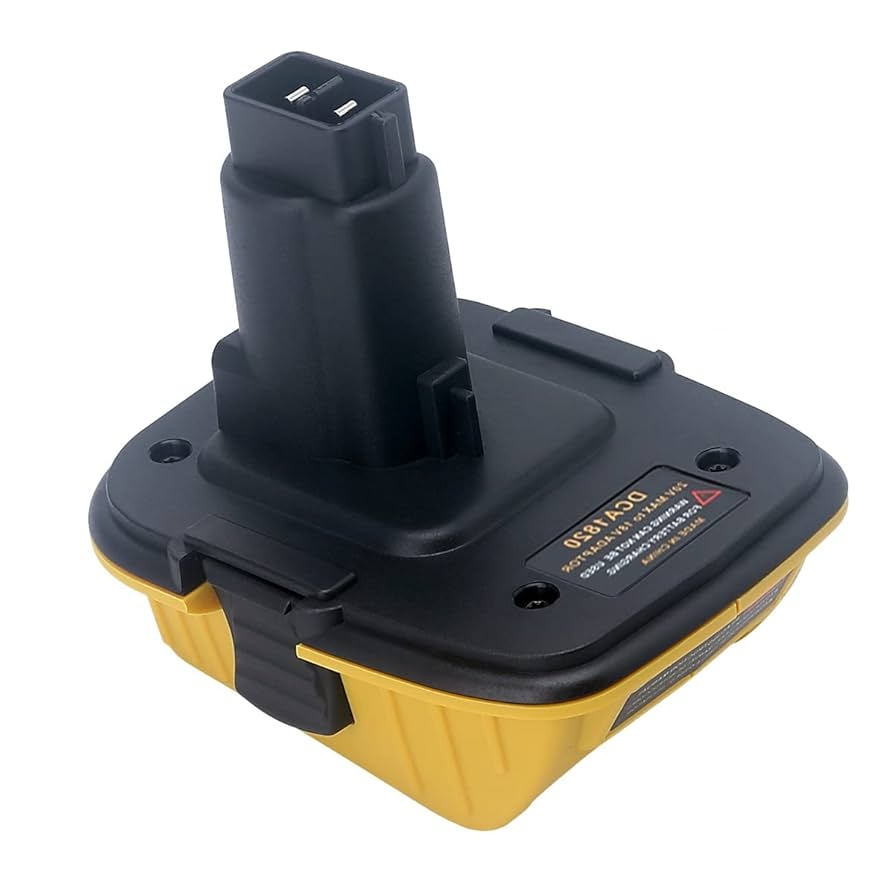 DCA1820 Battery Adapter For DEWALT 18v To 20v Convert 20V MAX XR Lithium Battery DCB200 DCB201 DCB203 DCB204 DCB205 DCB206 To Dewalt 18V NiCad NiMh Battery DC9096 DW9096 DC9098 Amazon Tools