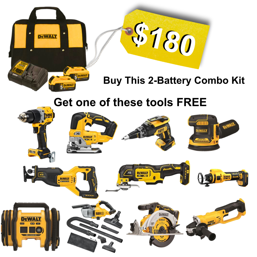 dewalt combo kit sale
