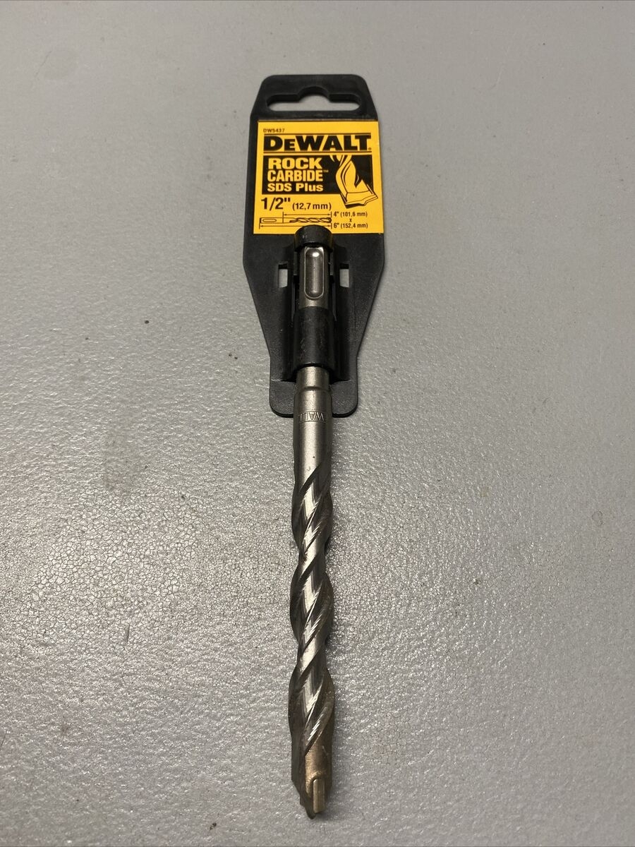 DEWALT 1 2 CARBIDE SDS Plus Hammer Drill Bit Made In Germany