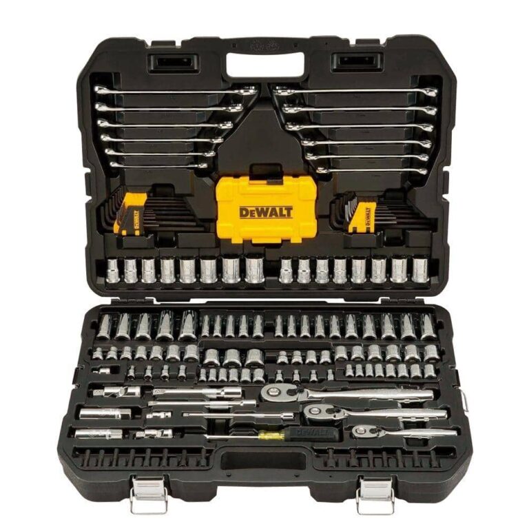 DEWALT 1 4 In 3 8 In And In Drive Polished Chrome Mechanics Tool Set 168 Piece DWMT73803 The Home Depot