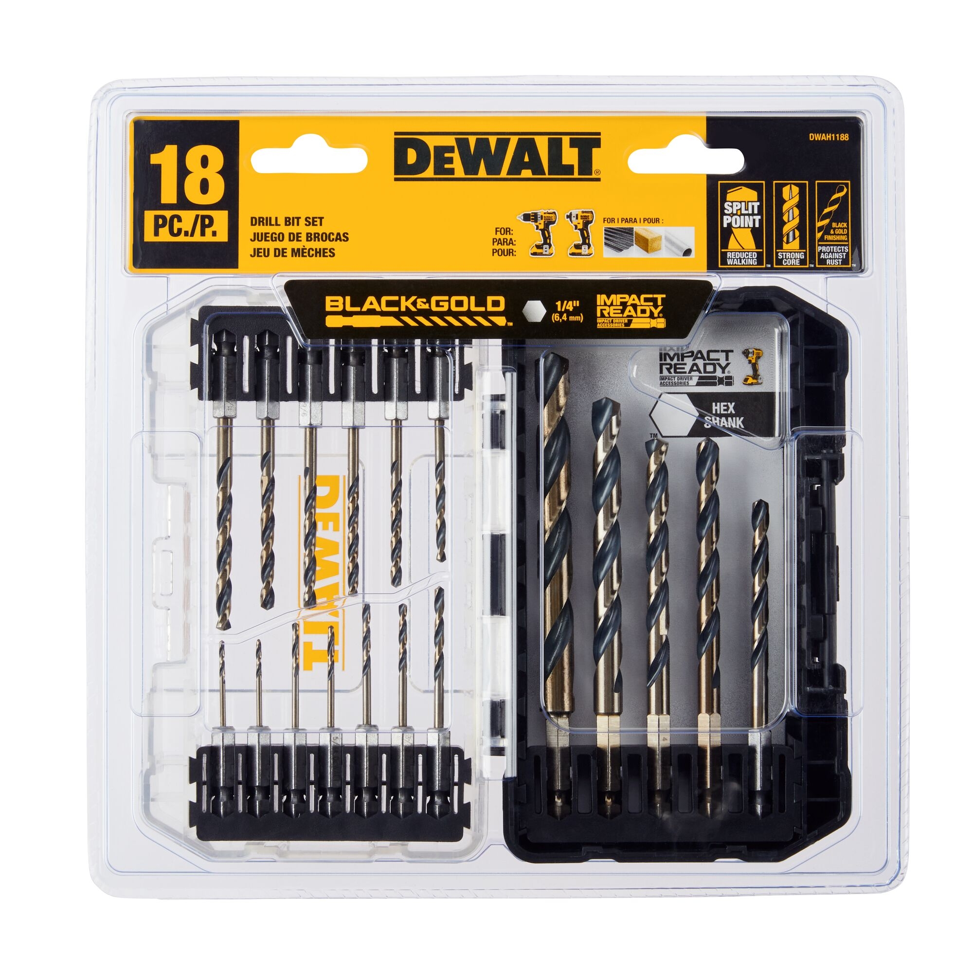 DEWALT 1 4 in X Impact Driver Bit 18 Piece DWAH1188 At Lowes