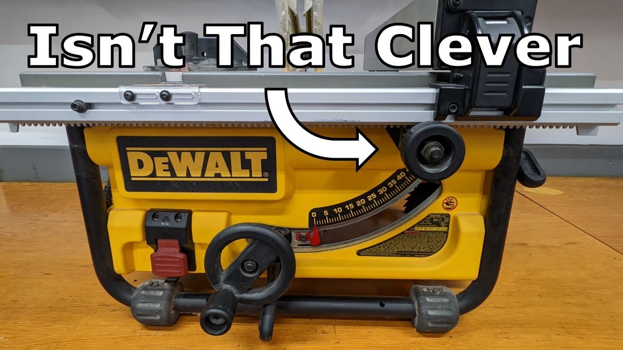 dewalt 745 table saw