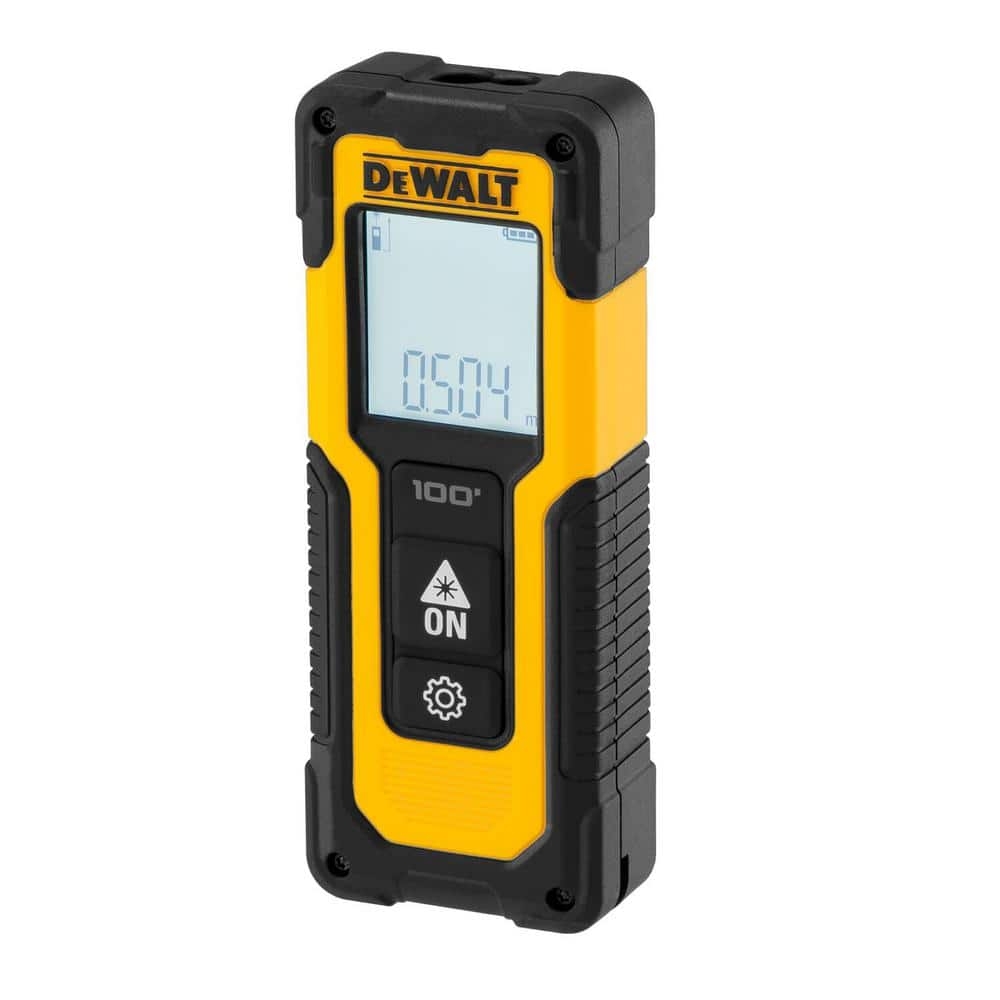 DEWALT 100 Ft Laser Distance Measurer DWHT77100 The Home Depot