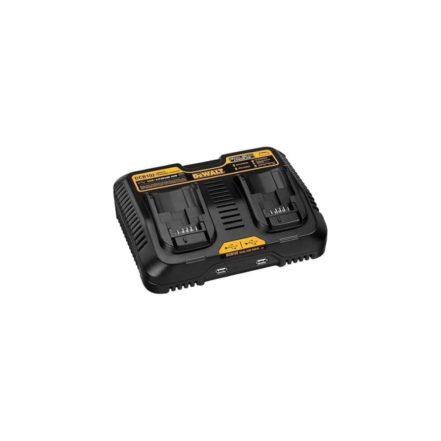 dewalt dual battery charger