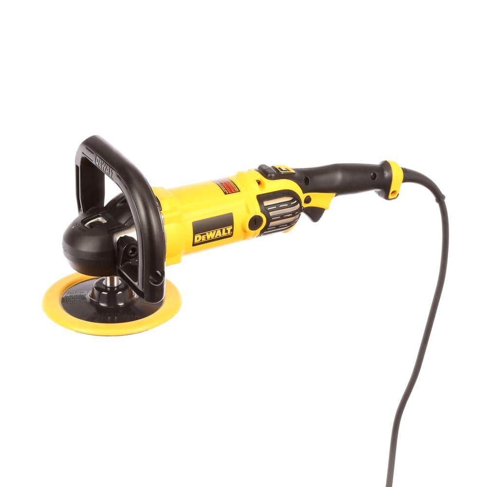 DEWALT 12 Amp 7 In 9 In Variable Speed Polisher With Soft Start DWP849X The Home Depot