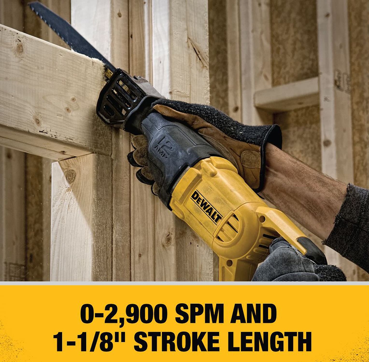 dewalt corded reciprocating saw