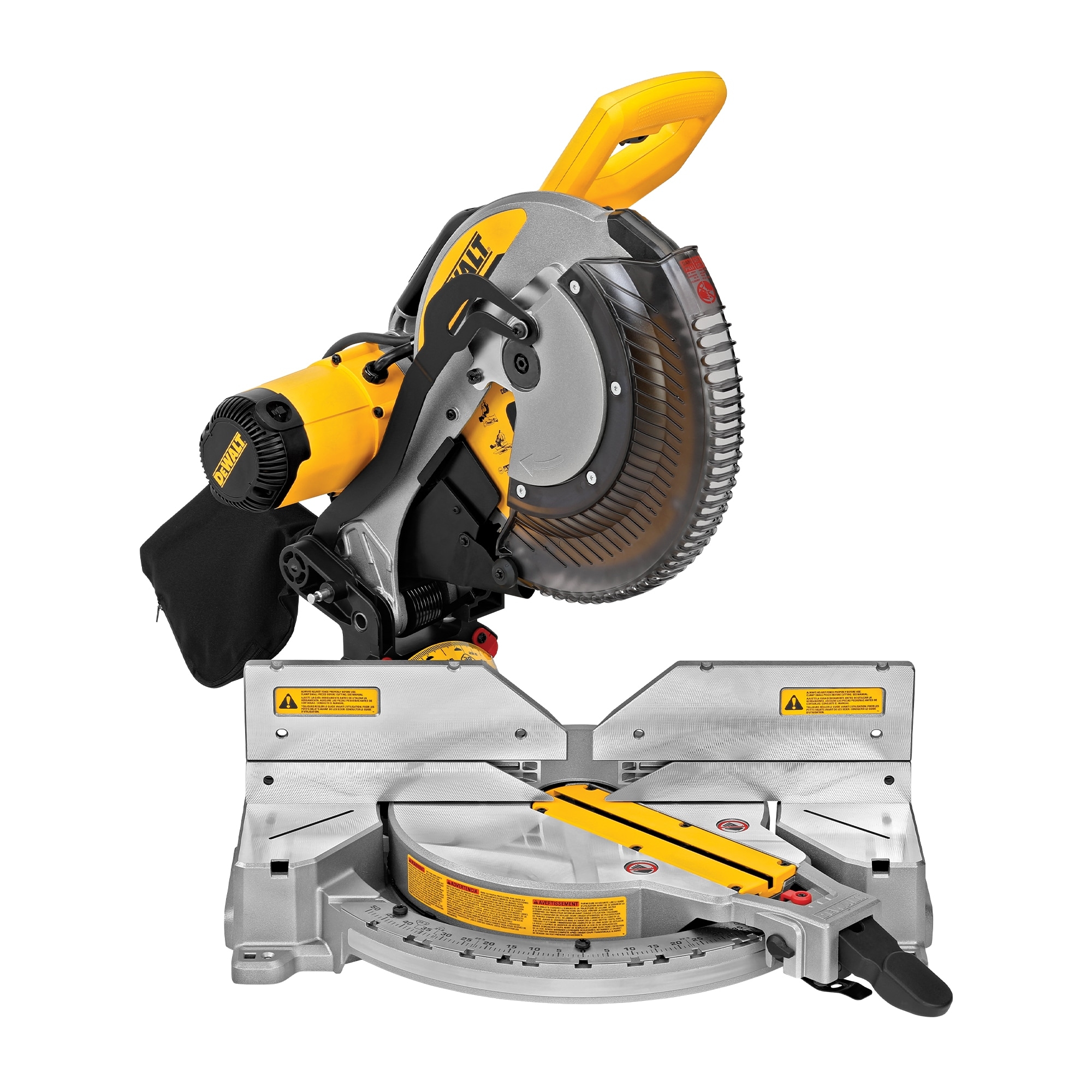 DEWALT 12 in 15 Amp Dual Bevel Compound Corded Miter Saw DWS716 At Lowes