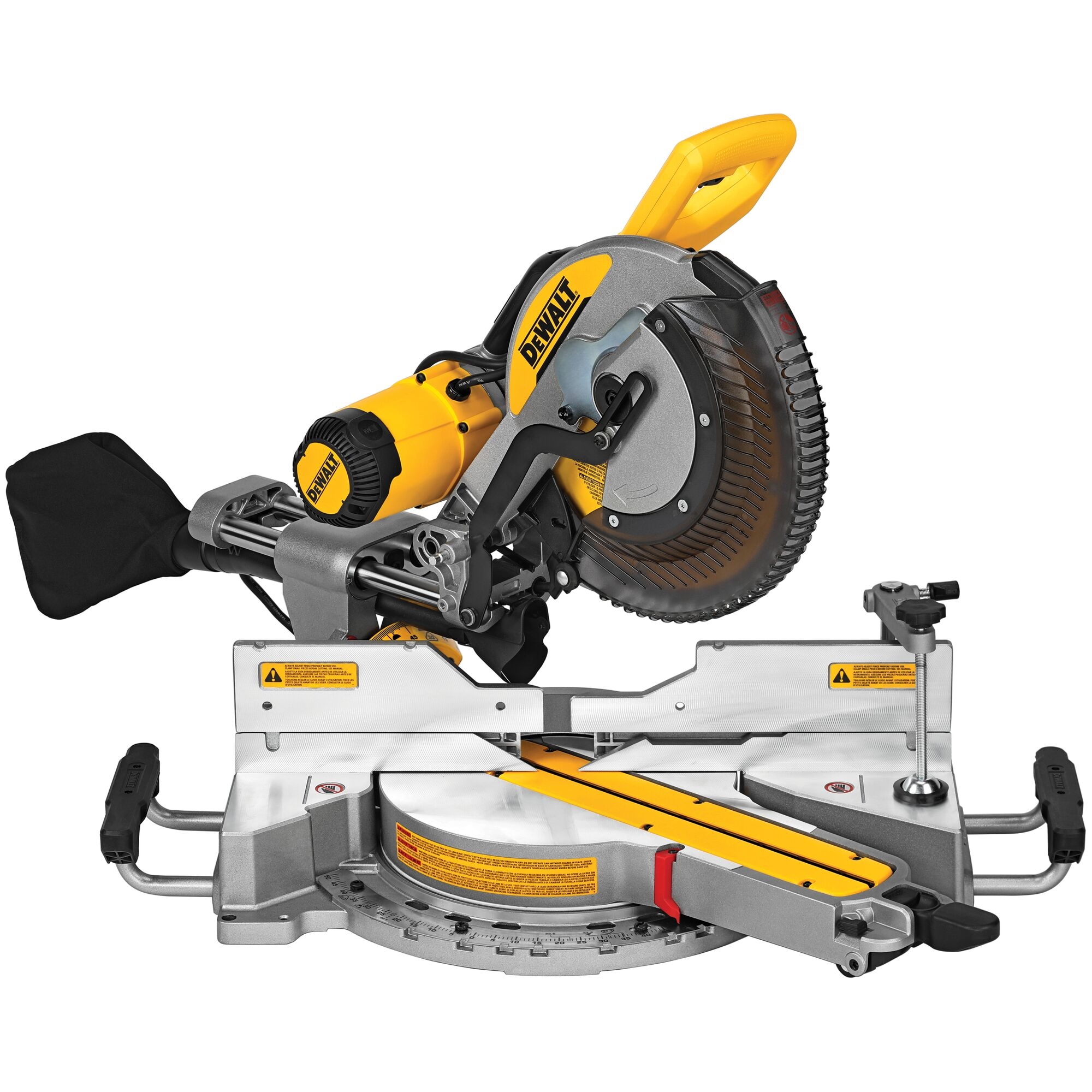 DEWALT 12 in 15 Amp Dual Bevel Sliding Compound Corded Miter Saw DWS779 At Lowes