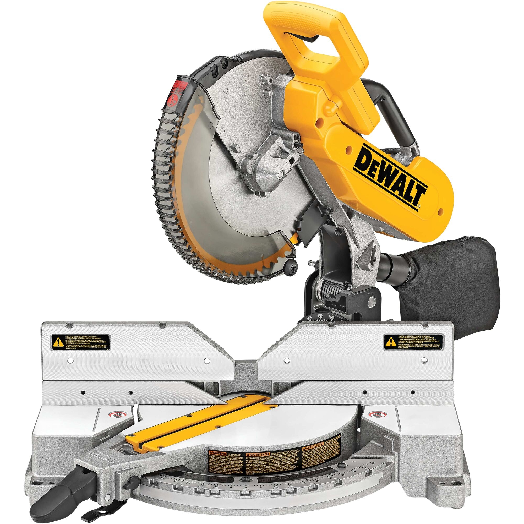 DEWALT 12 in 15 Amps Dual Bevel Compound Corded Miter Saw In The Miter Saws Department At Lowes