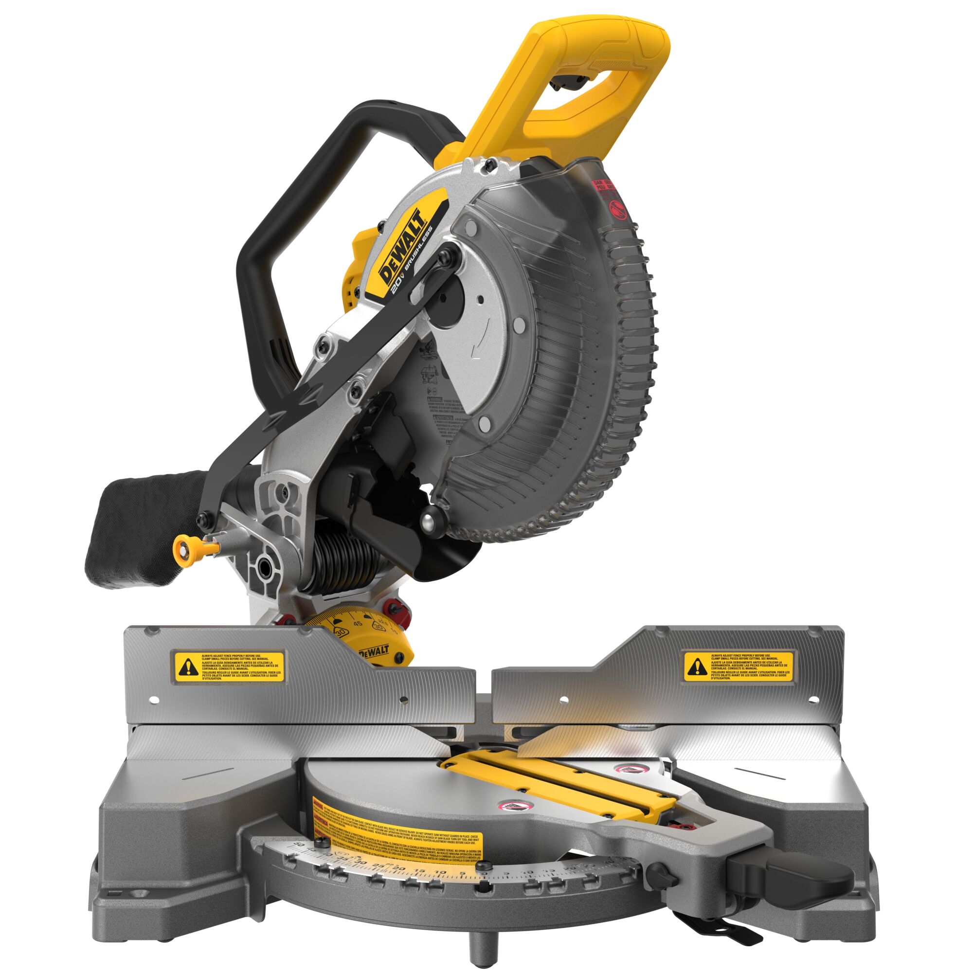 DEWALT 12 in 20 volt Max Dual Bevel Sliding Compound Cordless Miter Saw In The Miter Saws Department At Lowes