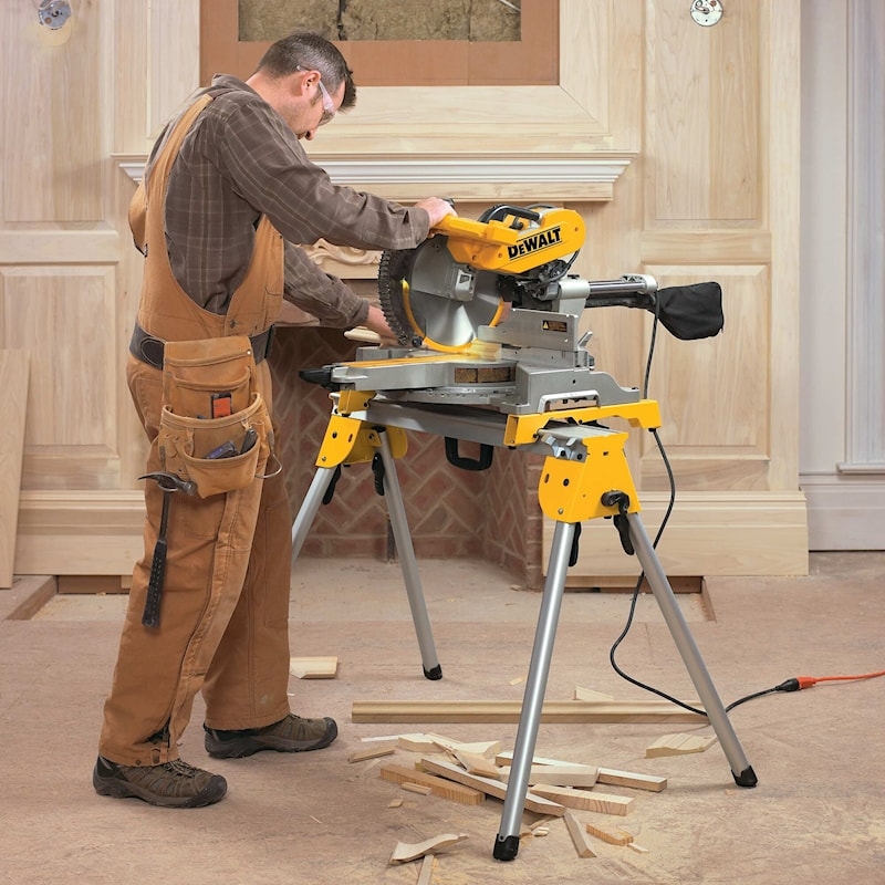 DeWalt 12 In Double Bevel Sliding Compound Miter Saw Reconditioned 
