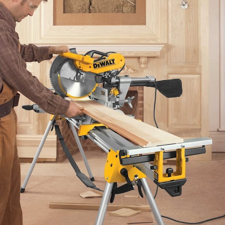 DeWalt 12 In Double Bevel Sliding Compound Miter Saw Reconditioned 