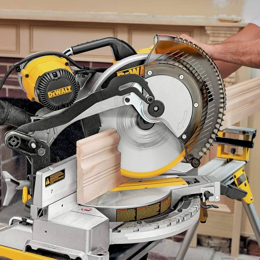 DEWALT 12 Inch Compound Miter Saw Double Bevel 15 Amp DW716 Power Miter Saws Amazon