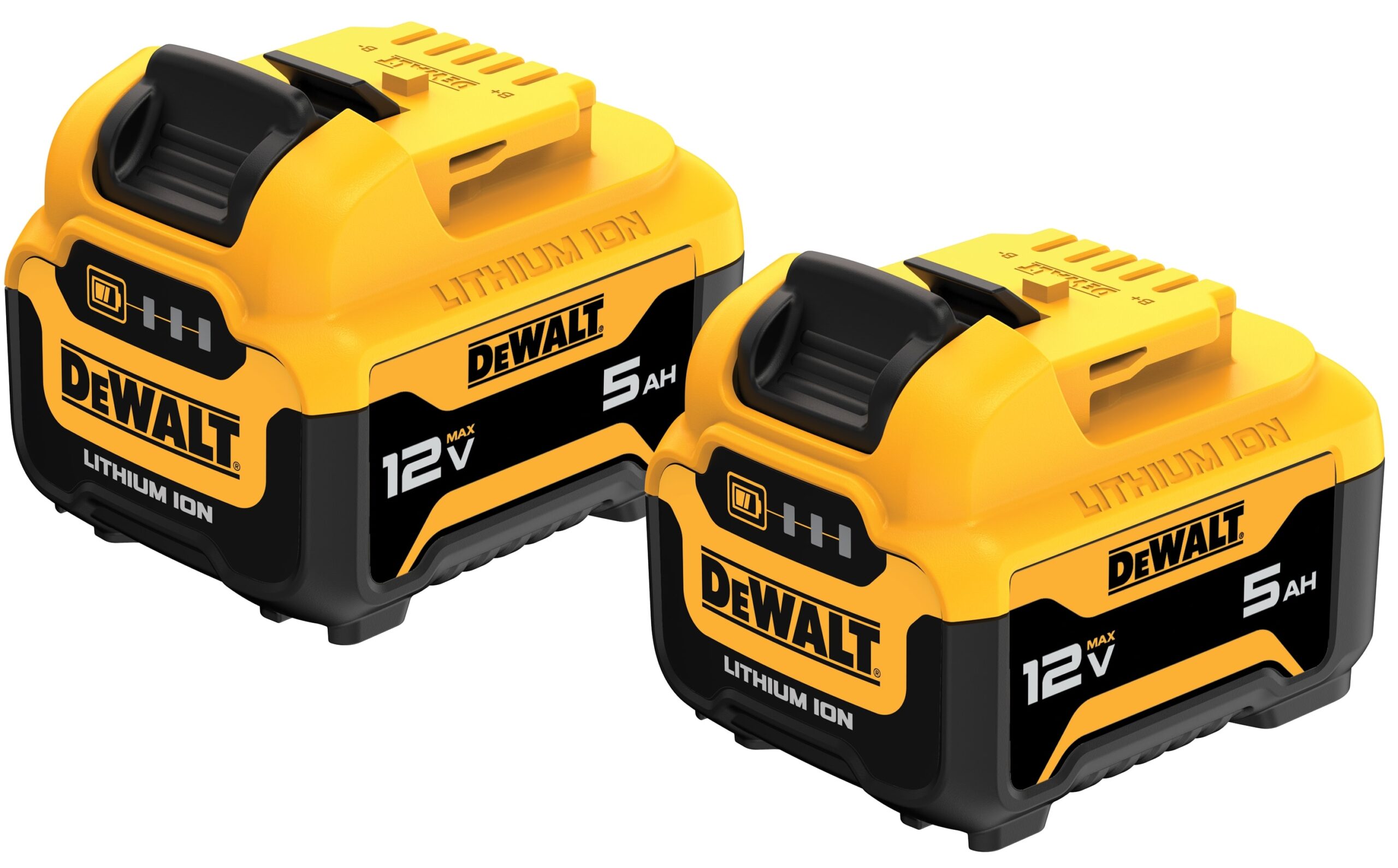 DEWALT 12 V 2 Pack Lithium ion Battery Kit 5 Ah DCB126 2 At Lowes