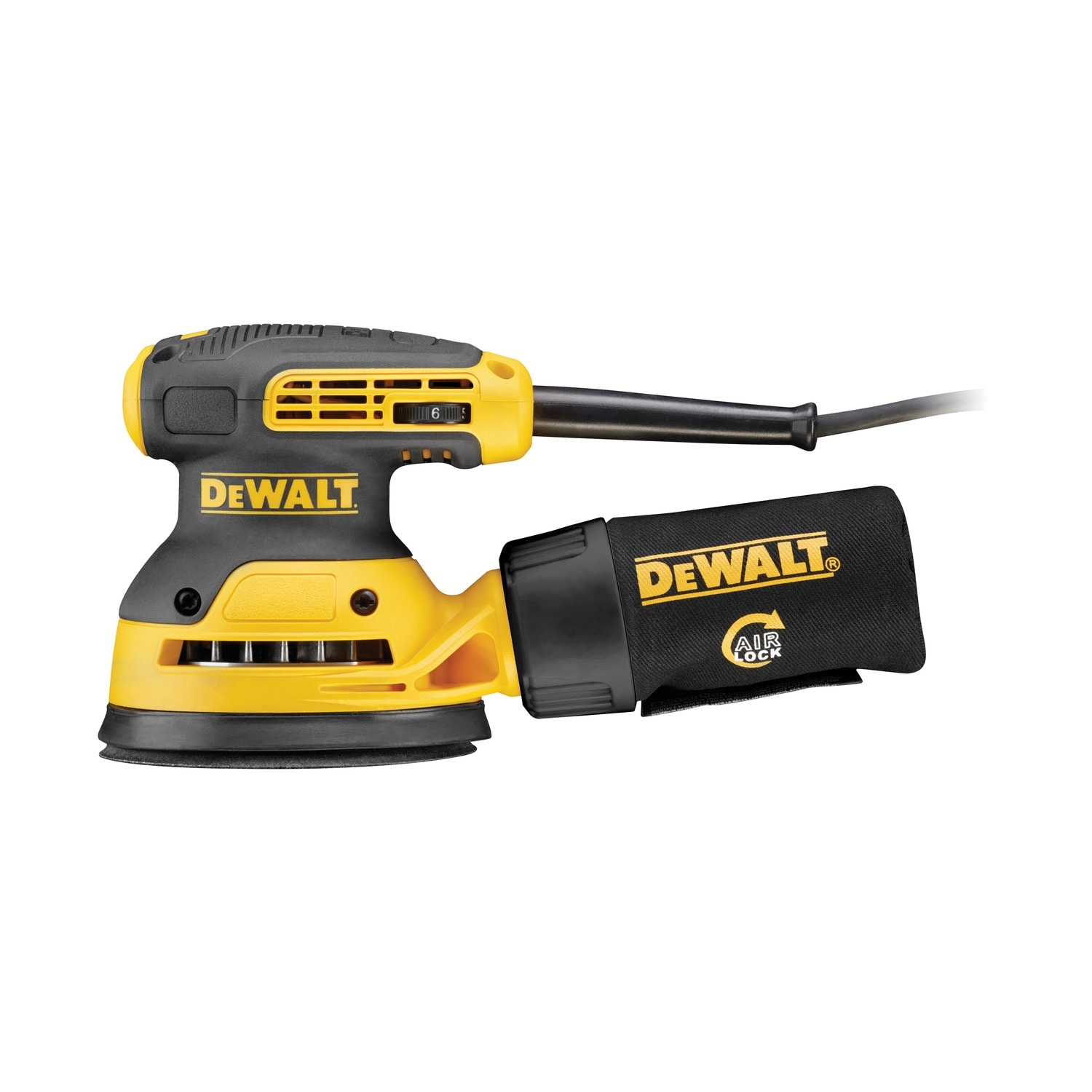 DEWALT 120 Volts 3 Amp Variable Random Orbital Corded Sander With Dust Management DWE6423 At Lowes