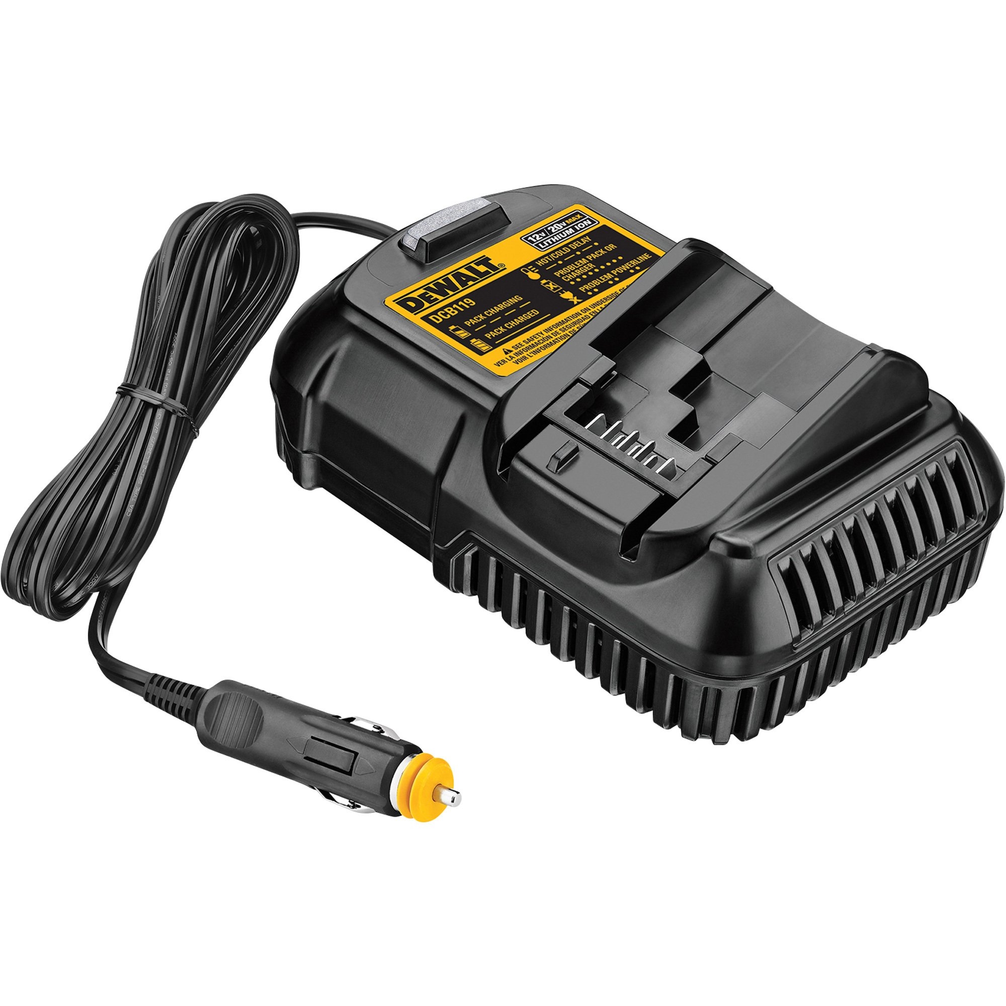 DEWALT 12V Max 20V Max Li Ion Vehicle Battery Charger Model DCB119 Northern Tool