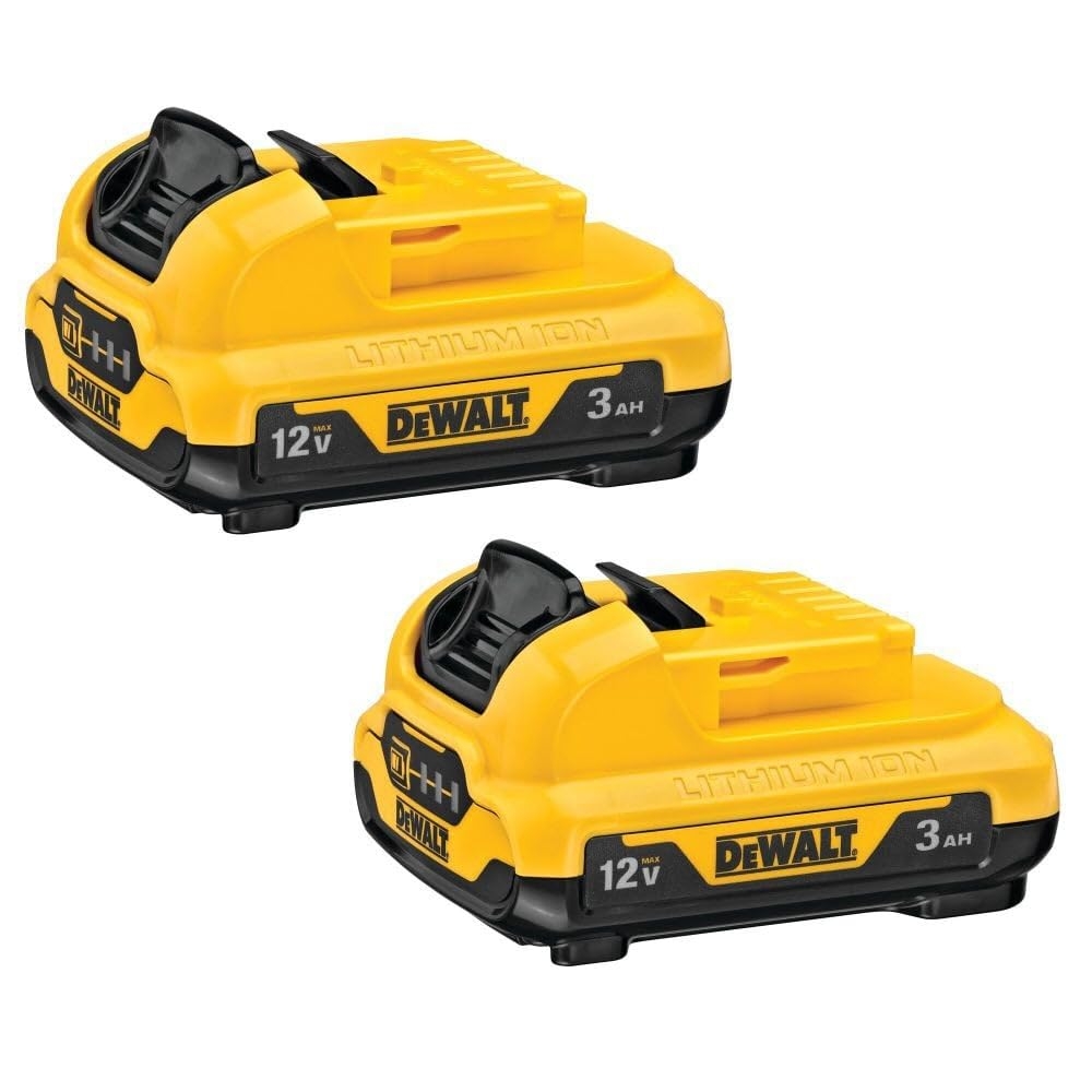 DEWALT 12V MAX Batteries 3 0 Ah 2 Pack DCB124 2 Amazon