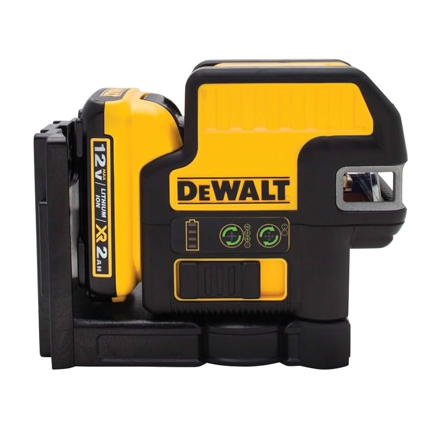 DEWALT 12V MAX Laser Level Cross Line Laser 2 Spot Green DW0822LG Amazon