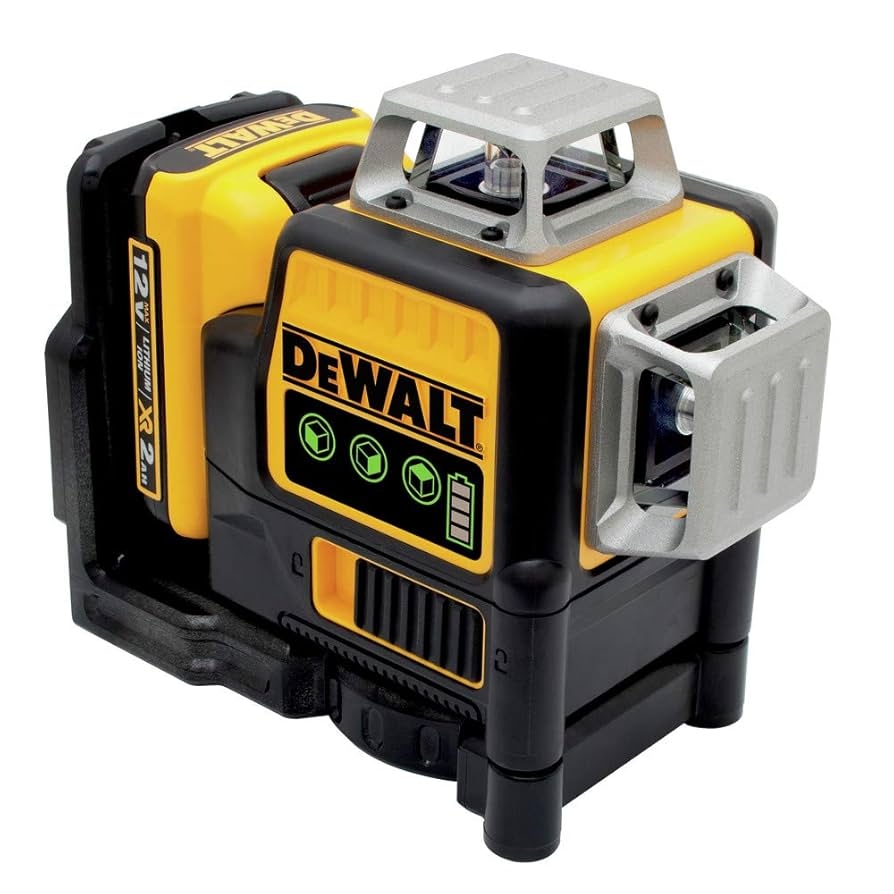 DEWALT 12V MAX Laser Level Green Line Laser 3 Way 360 Degree Professional Laser Cordless Rechargeable DW089LG Amazon