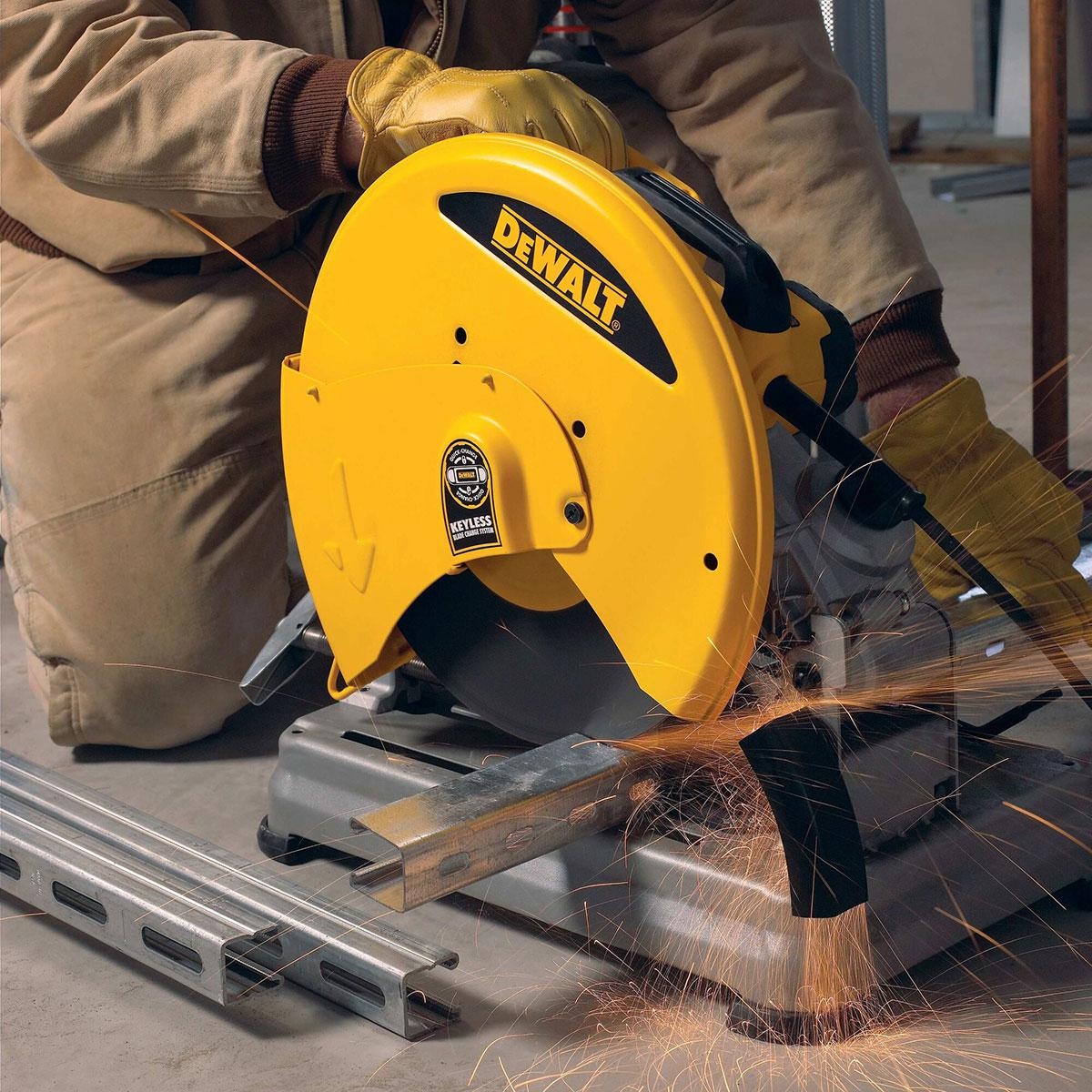 dewalt metal chop saw