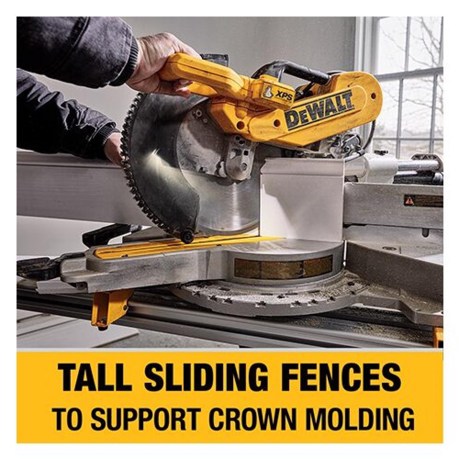 DeWalt 15 Amps 12 In Corded Dual Bevel Sliding Compound Miter Saw Stine Home Yard The Family You Can Build Around 