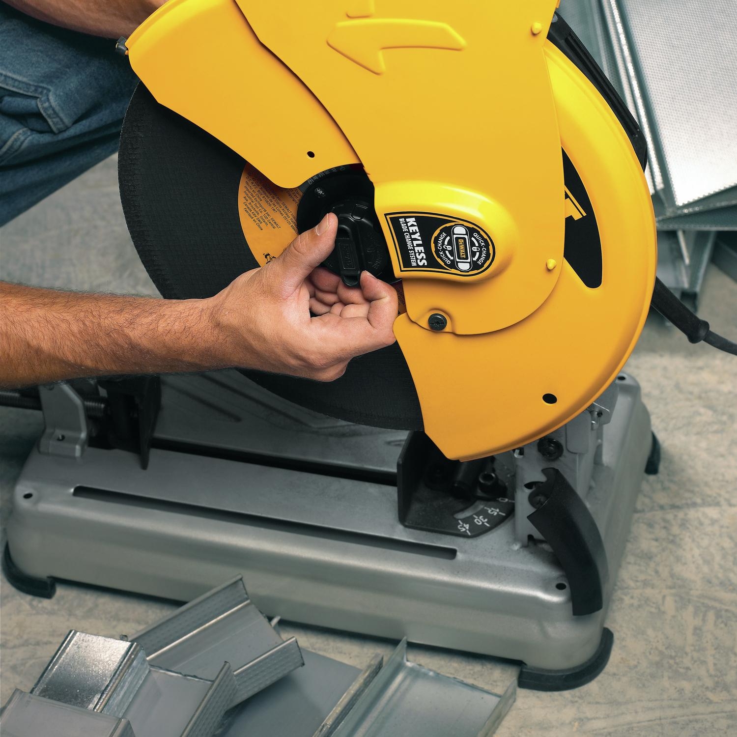 DeWalt 15 Amps Corded 14 In Chop Saw Stine Home Yard The Family You Can Build Around 