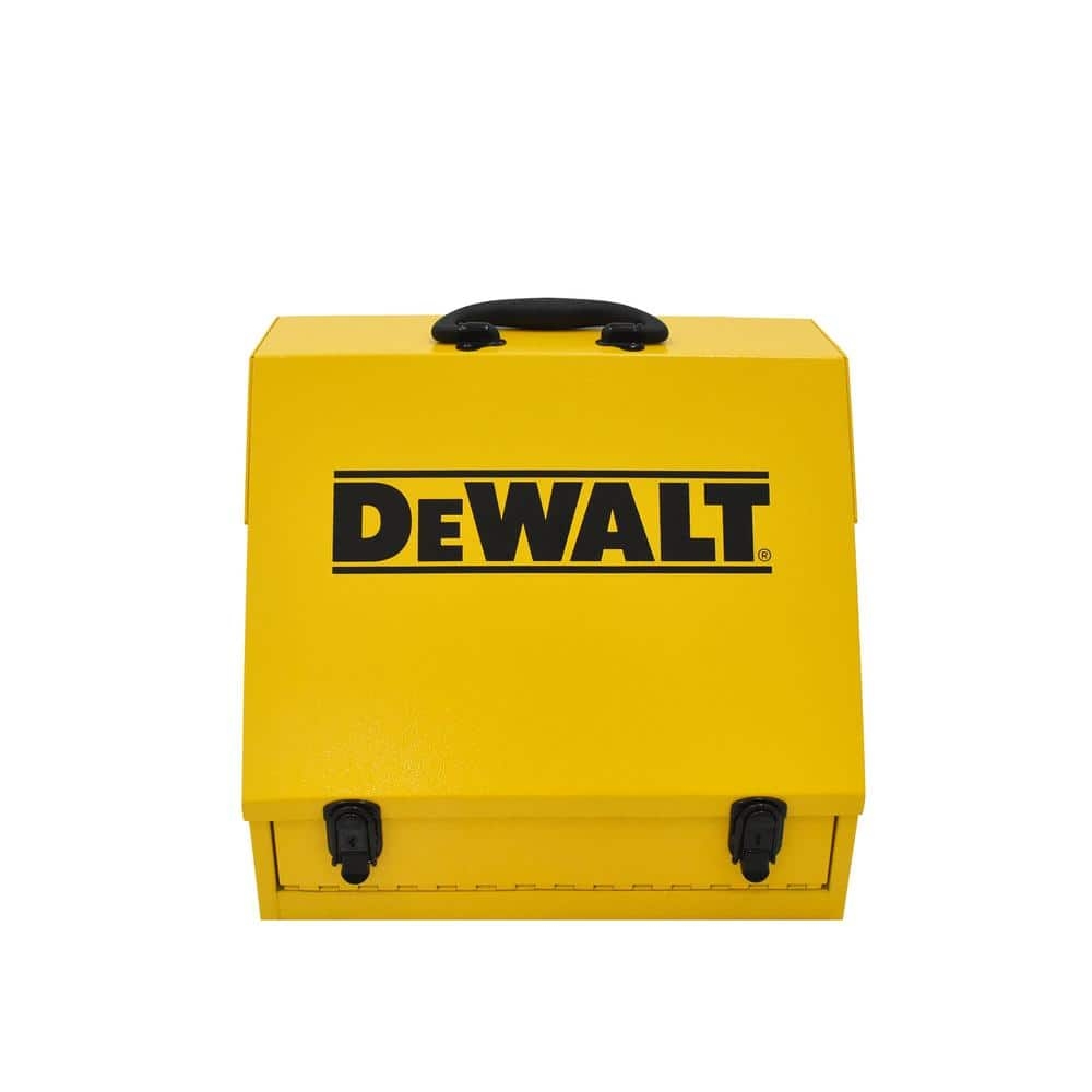 DeWalt 15 Inch X 10 Inch Steel Portable Tool Box Yellow Dxtb15yy