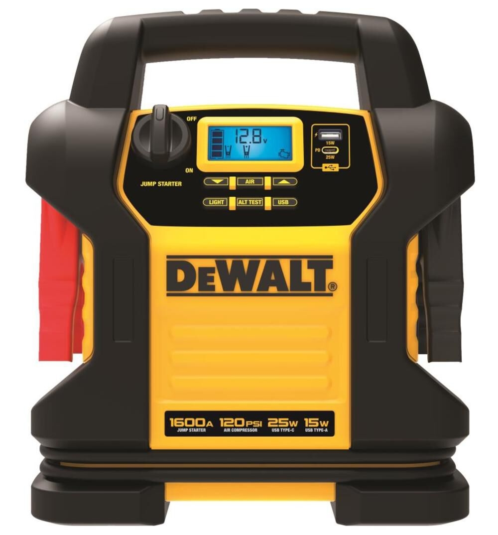 DEWALT 1600 Peak Amp Jump Starter And Power Station DXAEJ14TYPE2 Acme Tools